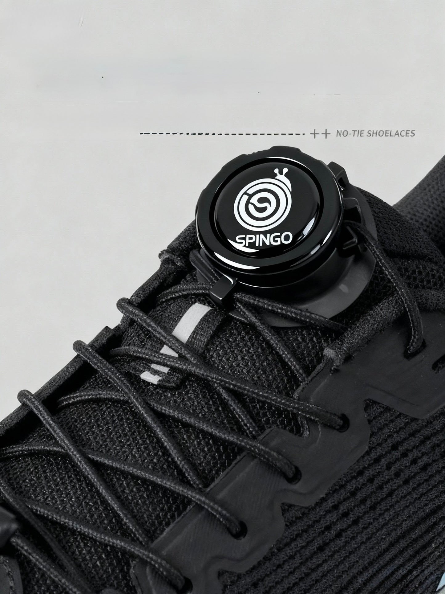 SpinGo Kids Rotary Buckle Shoelaces - No Tie Shoelaces