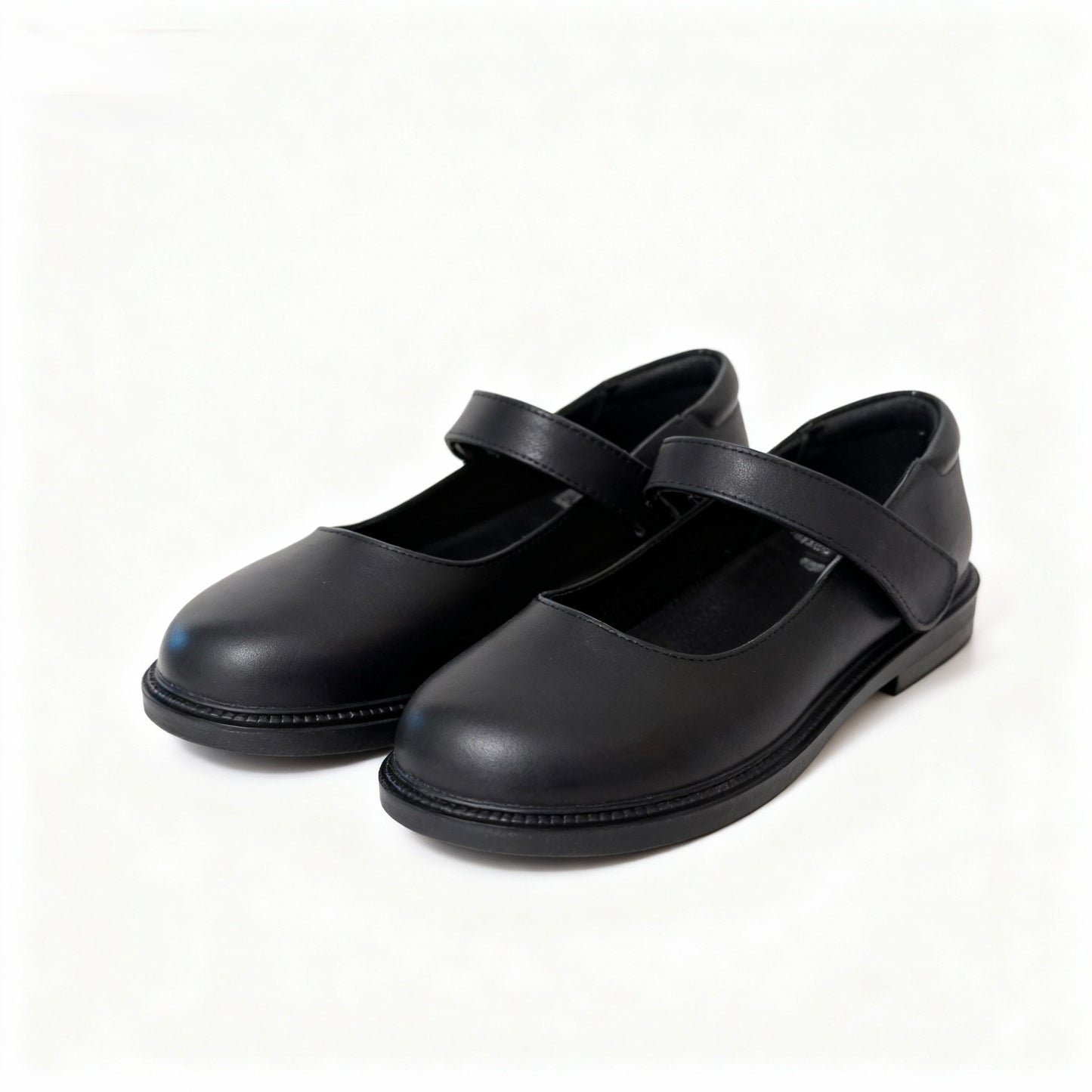 Girl's Leather School Shoes - Mary Jane