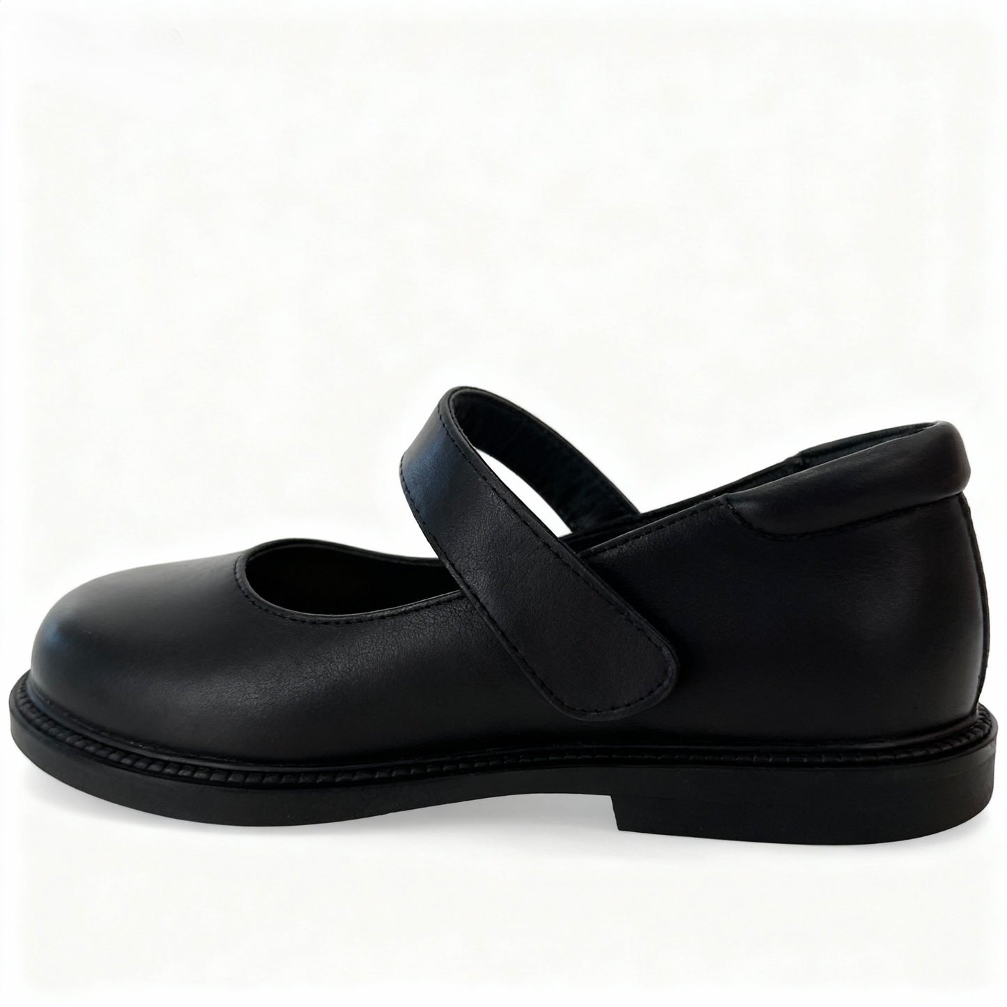 Girl's Leather School Shoes - Mary Jane